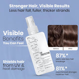 UV Protector Hair Spray 120ml | UV Protection for Hair & Scalp | Reduces Sun Damage, Dryness & Frizz | Lightweight, Non-Sticky Formula | For Strong, Radiant Hair