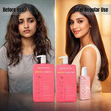 Amazon Protein Keratin Shampoo & Conditioner 1000ml Each + Modish7 Hair Serum 100ml | Sulfate-Free Frizz Control, Smooth & Shiny Hair | Professional Hair Care Combo