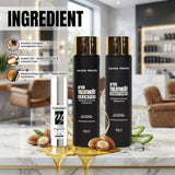 Amazon Protein Hair Care Combo – Sulphate Free Shampoo (300ml) + Conditioner (300ml) + Argan Oil (50ml) | Advanced Repair for Dry, Damaged & Chemically Treated Hair | Deep Nourishment, Frizz Control & Shine Boost | Salon Care