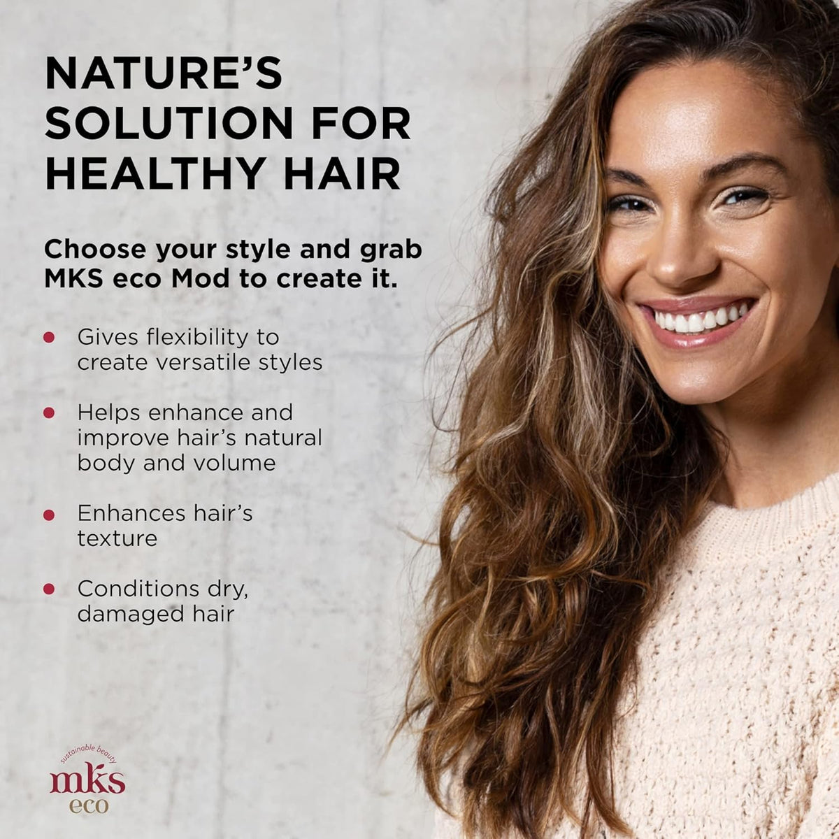 MKS eco Mod Multipurpose Styling Cream 113ml, product angle 6
