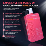 Amazon Protein Nanoplastia – Advanced Hair Restoration Treatment for All Hair Types 1000ml | Protein Hair Therapy | Frizz-Free Smoothing & Deep Repair