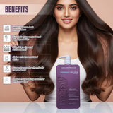 Amazon Protein Advance Hair Treatment 1000ml | Professional Protein Treatment for Smooth, Frizz-Free, Shiny Hair | Deep Repair & Nourishment