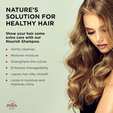 Earthly Body MKS Eco Nourish Daily Shampoo Original Scent 25 fl oz / 739 ml (Professional Size) | shampoo for women conditioner for women hair moisturizer dry hair treatment dry and frizzy hair |