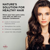 Earthly Body MKS Eco Hydrate Daily Conditioner Original Scent 25 fl oz / 739 ml (Professional Size) | serum hair moisturizer dry hair treatment dry frizzy hair nourish shampoo | UNDER 3999 |
