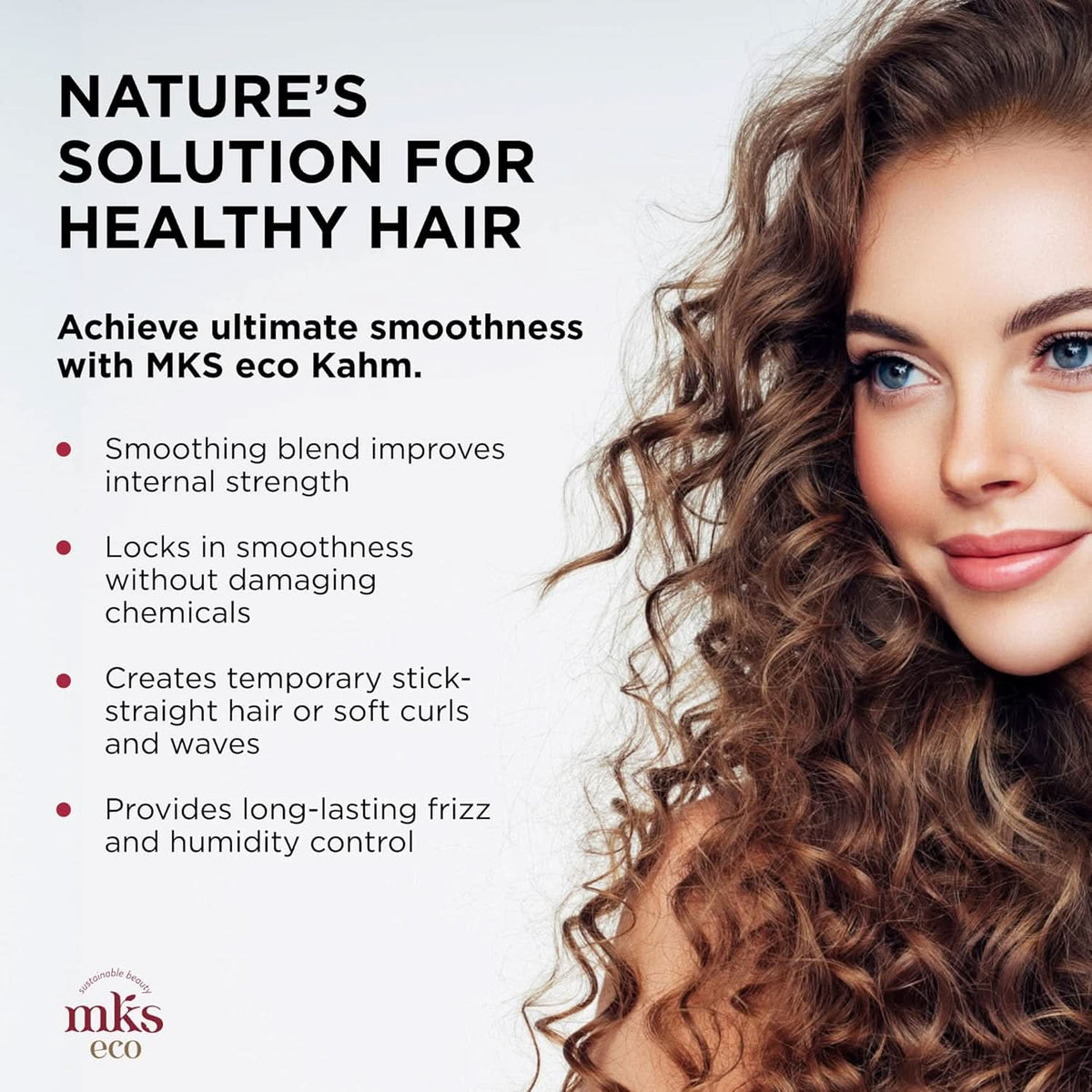 MKS eco Kahm Smoothing Treatment 60ml, product angle 5