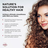 Earthly Body MKS Eco Kahm Smoothing Treatment Original Scent 2 fl oz / 60 ml hair repair hemp seed oil hair care keratin protein frizz control serum vegan cruelty-free hair care | UNDER 2499 |