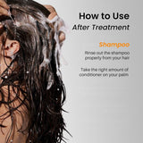Amazon Protein After Treatment Shampoo, Sulphate Free Professional Repair Shampoo for Chemically Treated, Dry & Damaged Hair, Strengthening & Moisturizing Formula, Salon Care, 300ml