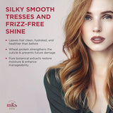 Earthly Body MKS Eco Nourish Daily Shampoo 10 fl oz / 296 ml | Sulphate Free Moroccan Nourishing Cleanser | Vegetable Keratin & Protein | Original Scent