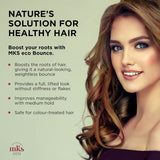 Earthly Body MKS Eco Bounce Volumizing Spray Original Scent 8 fl oz / 236 ml | hemp seed oil lightweight hair spray non-sticky hair spray eco-friendly hair care | UNDER 2099 |