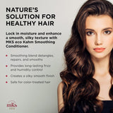 MKS Eco Kahm Smoothing Conditioner Original Scent 25 fl oz / 739 ml (Professional Size) oil vegan hair conditioner cruelty-free hair care frizz control conditioner hair repair treatment |