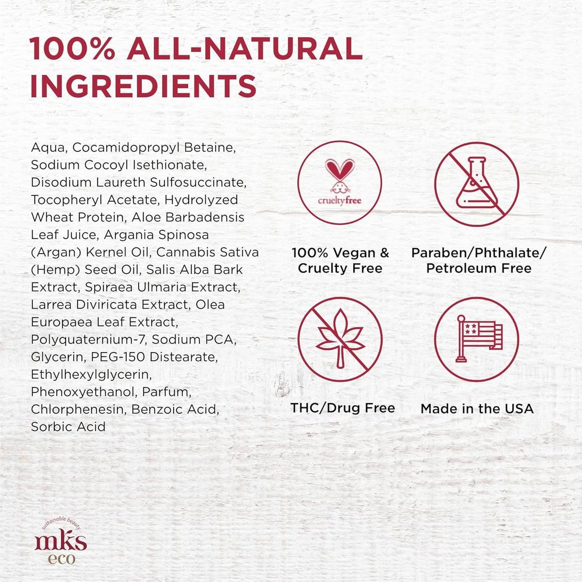MKS eco Nourish Daily Shampoo 296ml, product angle 9