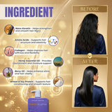 Amazon Protein Tanino Bluetox Hair Smoothing Lotion 1000ml | Tannin Technology Formula with Keratin & Proteins | Frizz Control, Shine & Strength | Professional Hair Repair Treatment | For All Hair Types