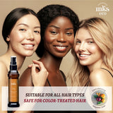 Earthly Body MKS Eco Oil Hair Styling Elixir Dreamsicle Scent 2 fl oz / 60 ml