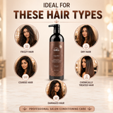MKS Eco Kahm Smoothing Conditioner Original Scent 25 fl oz / 739 ml (Professional Size) oil vegan hair conditioner cruelty-free hair care frizz control conditioner hair repair treatment |