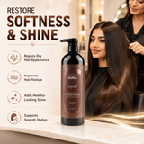 MKS Eco Kahm Smoothing Conditioner Original Scent 25 fl oz / 739 ml (Professional Size) oil vegan hair conditioner cruelty-free hair care frizz control conditioner hair repair treatment |