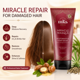 MKS Eco Miracle Masque Restorative Hair Mask Original Scent 7 fl oz / 207 ml | women hair serum hair moisturizer dry hair treatment | UNDER 2999 |