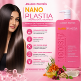 Amazon Protein Nanoplastia – Advanced Hair Restoration Treatment for All Hair Types 1000ml | Protein Hair Therapy | Frizz-Free Smoothing & Deep Repair