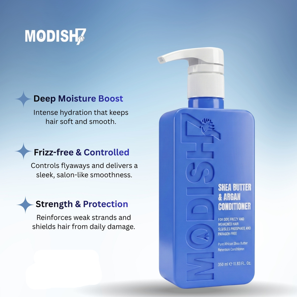 Amazon Protein Shea Butter Conditioner 350ml | Deep Moisturizing & Repair Conditioner for Dry, Curly & Color-Treated Hair | Frizz Control, Smooth & Strengthen | Sulfate-Free, Safe for All Hair Types